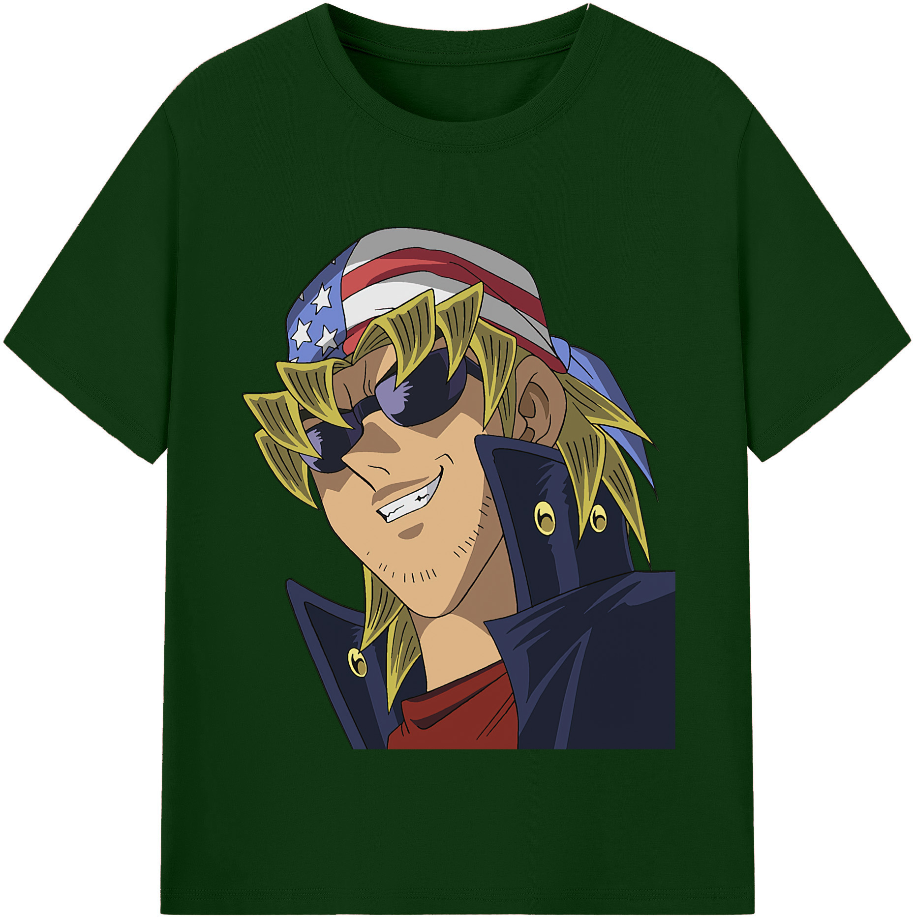 （画像用） 遊☆戯☆王 Yu-Gi-Oh! 綿100％半袖Tシャツ（フロントプリント）